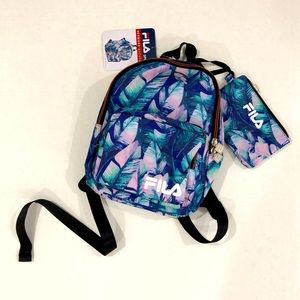FILA Hermosa 2-piece set floral backpack